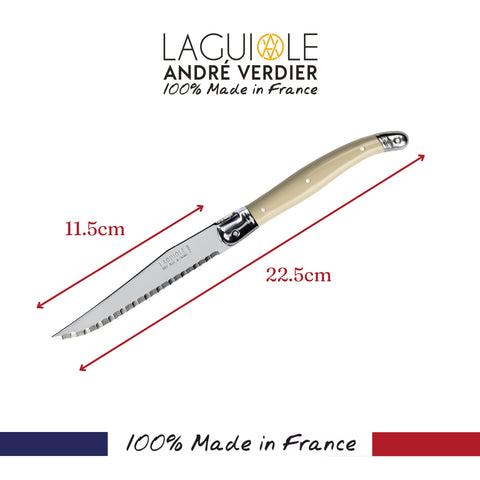 Andre Verdier Laguiole hand wash recommended for long-lasting shine.