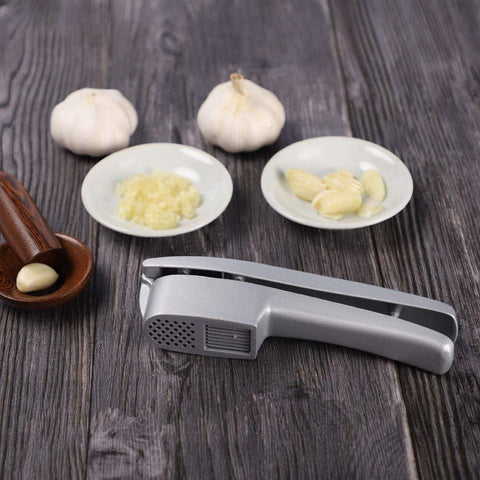 Anerong garlic press on dishwasher rack highlighting rustproof design