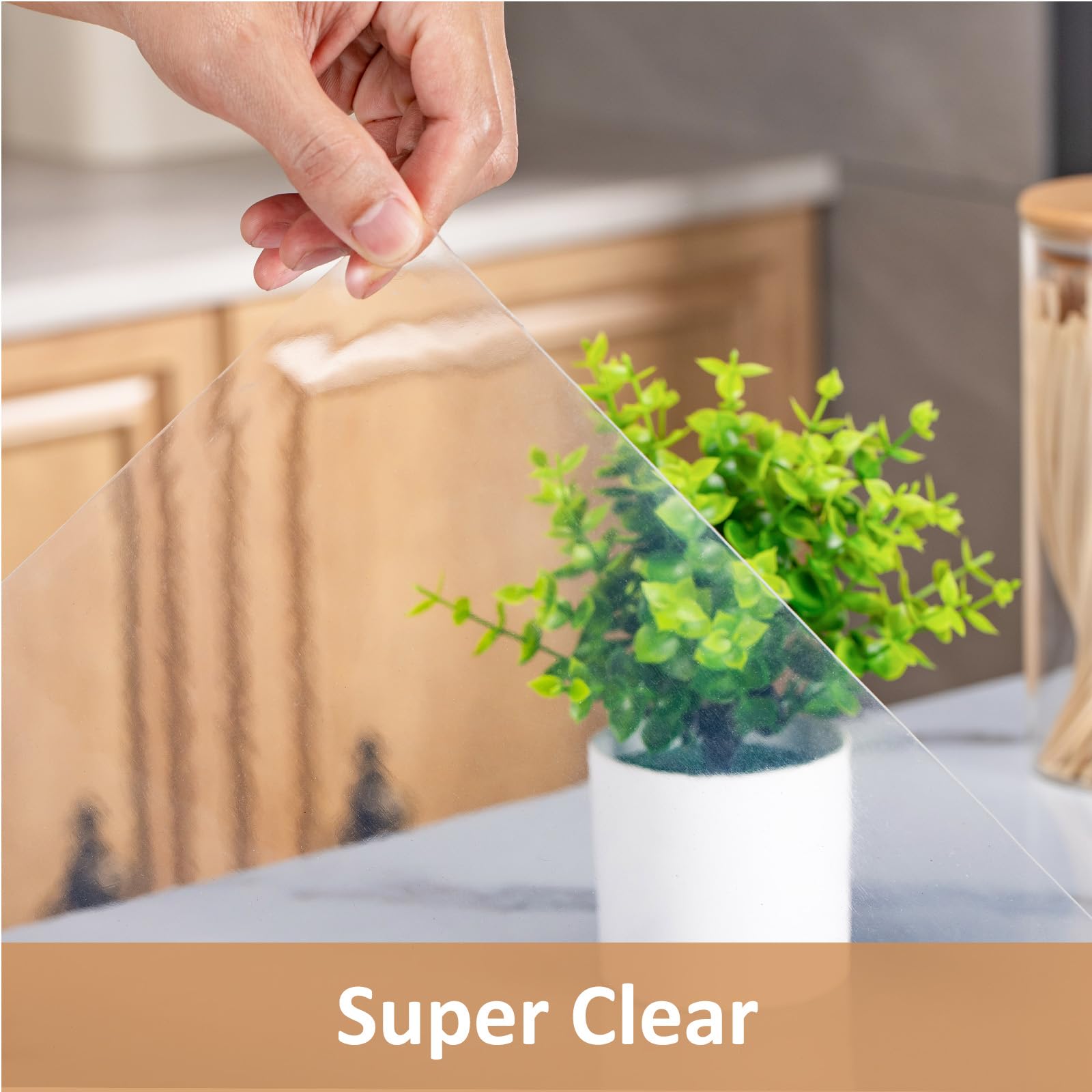 Angadona non-slip silicone mat keeps items steady during prep.