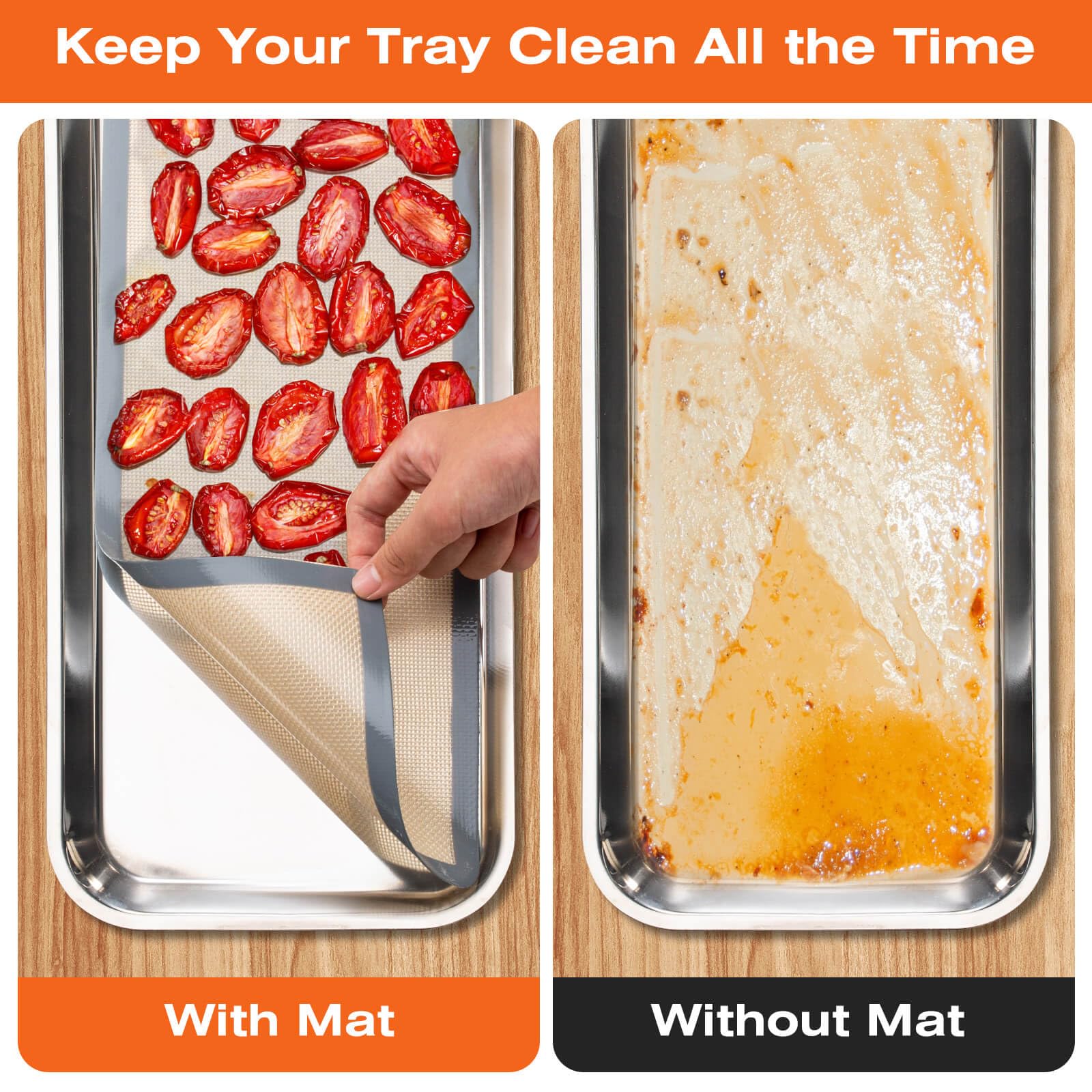 Angadona small Harvest Right mat — custom fit for secure placement on trays.