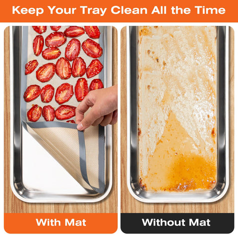 Angadona small Harvest Right mat — custom fit for secure placement on trays.