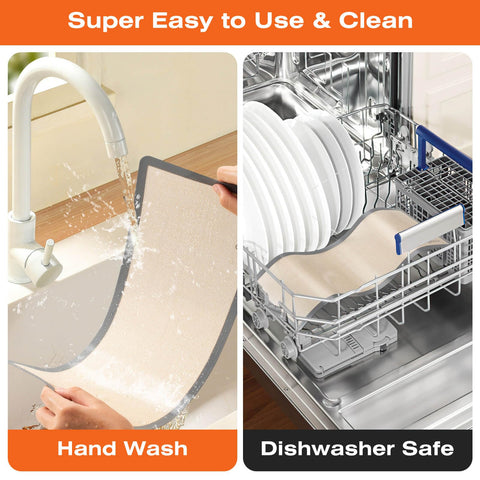 Angadona mat — durable and reusable across many freeze-drying sessions.