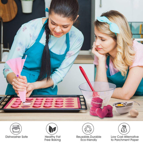 Angadona silicone spatula – flexible, heat resistant for soft macaron batter.