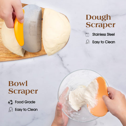 Angadona thermometer band monitors dough temperature during proofing.