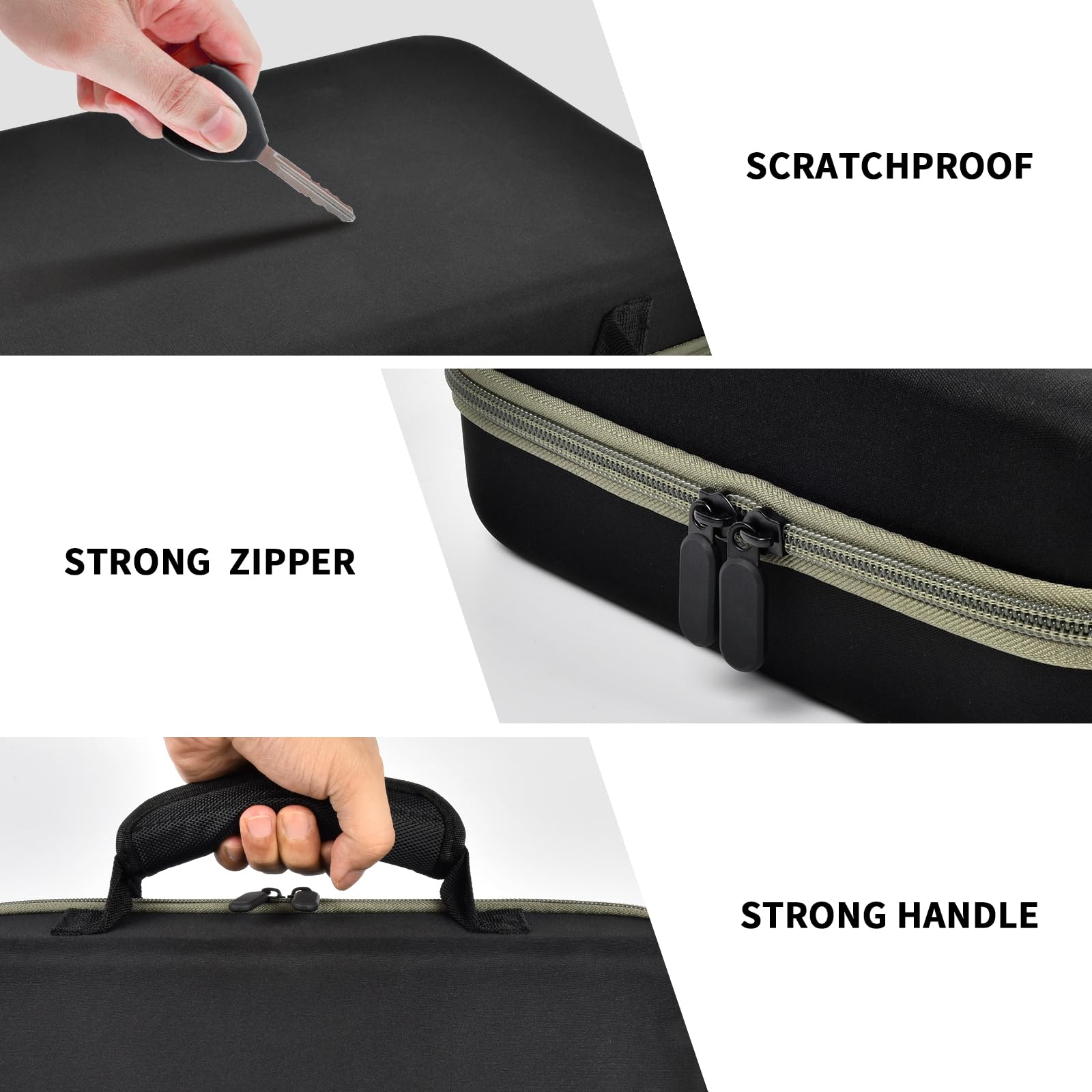 ANKHOH portable carrying box with handle for camping and travel.
