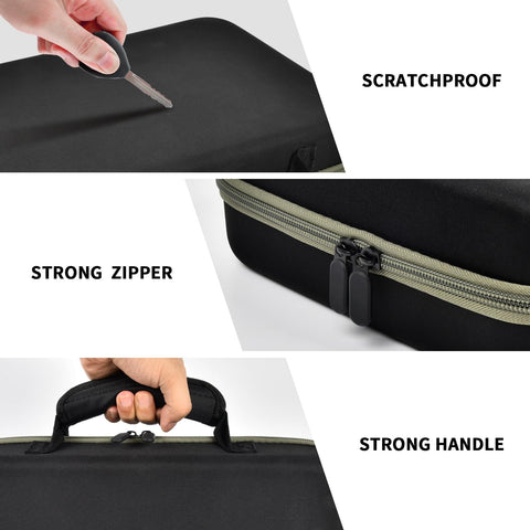 ANKHOH portable carrying box with handle for camping and travel.