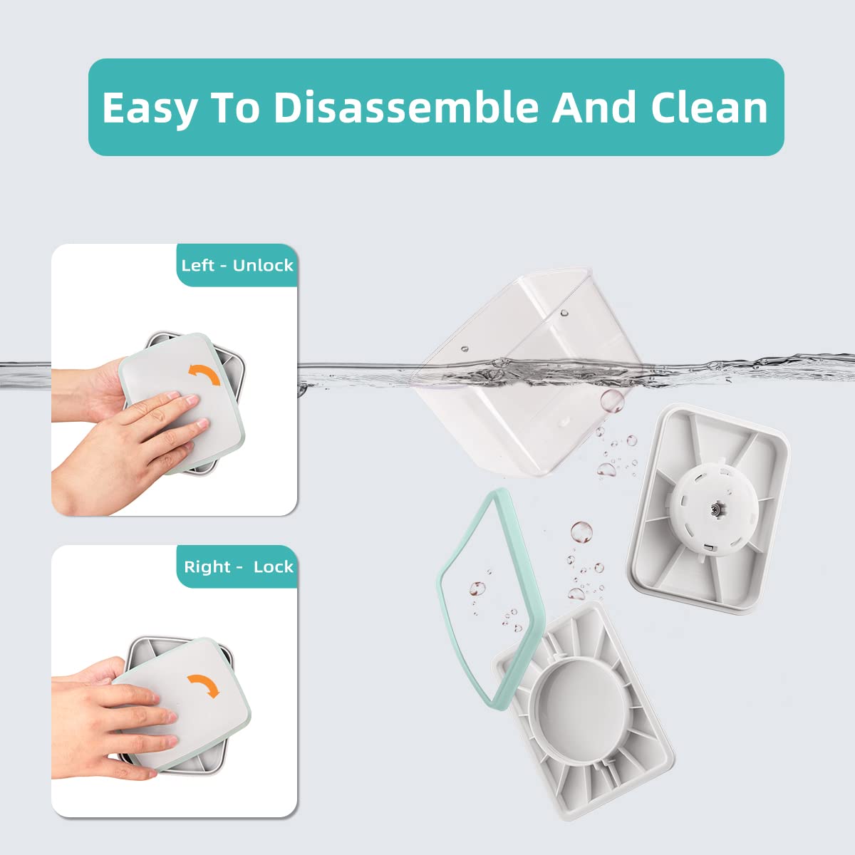 Ankou BPA-free AS material ensures safety for family storage