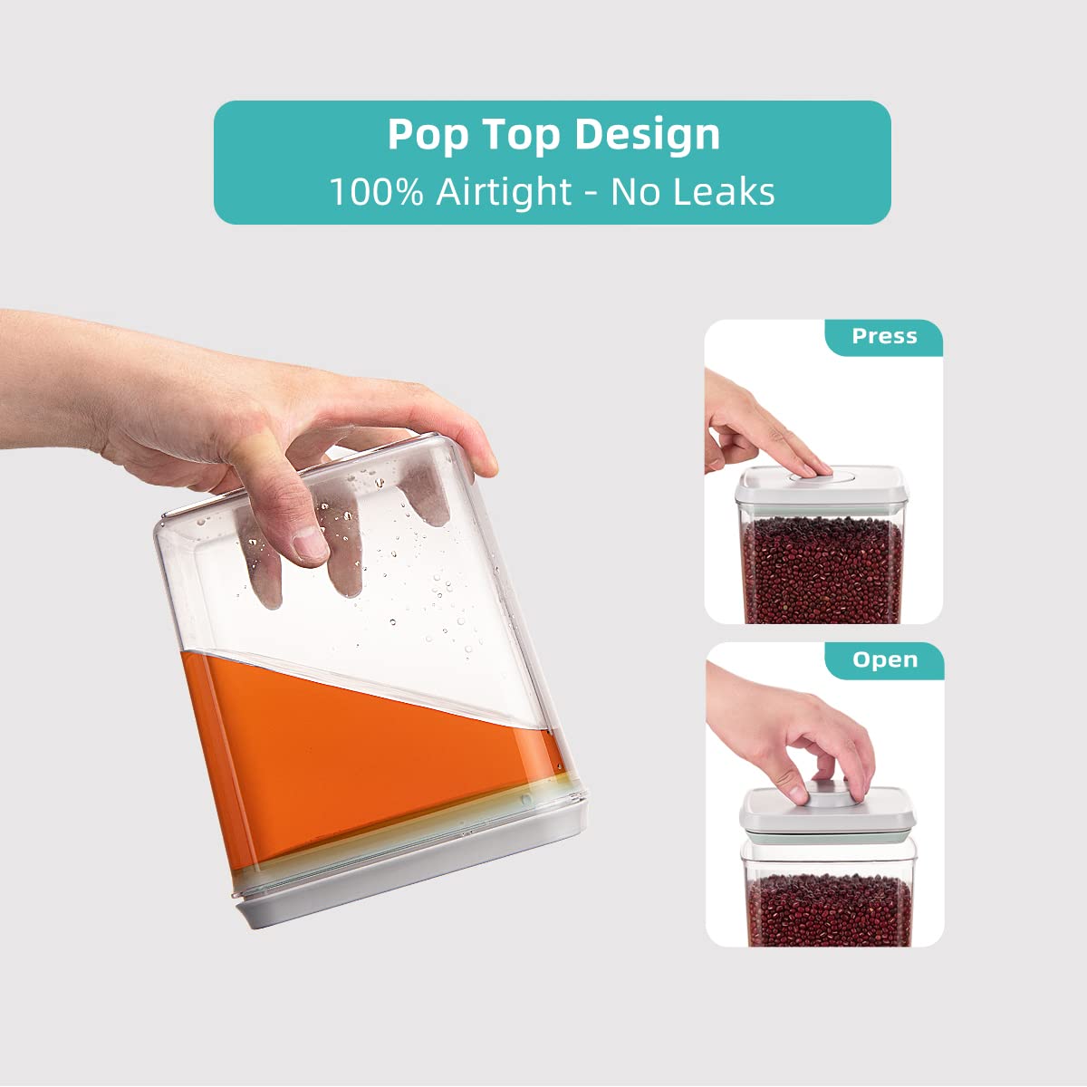 Ankou clear volume scale helps track food amounts at a glance