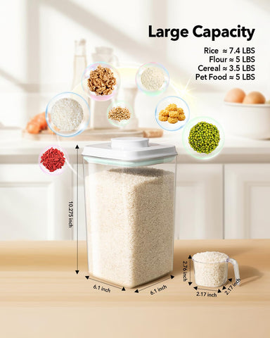 Ankou suitable for cereal, rice, flour, sugar, and snacks.