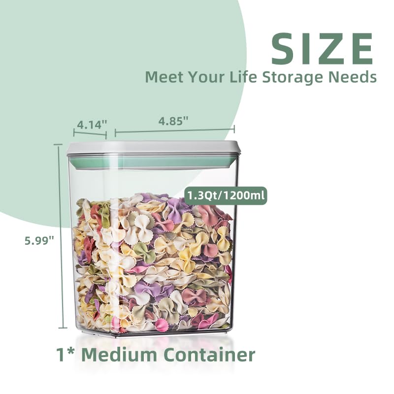 Ankou Pop containers fit fridge, freezer, and cabinet storage
