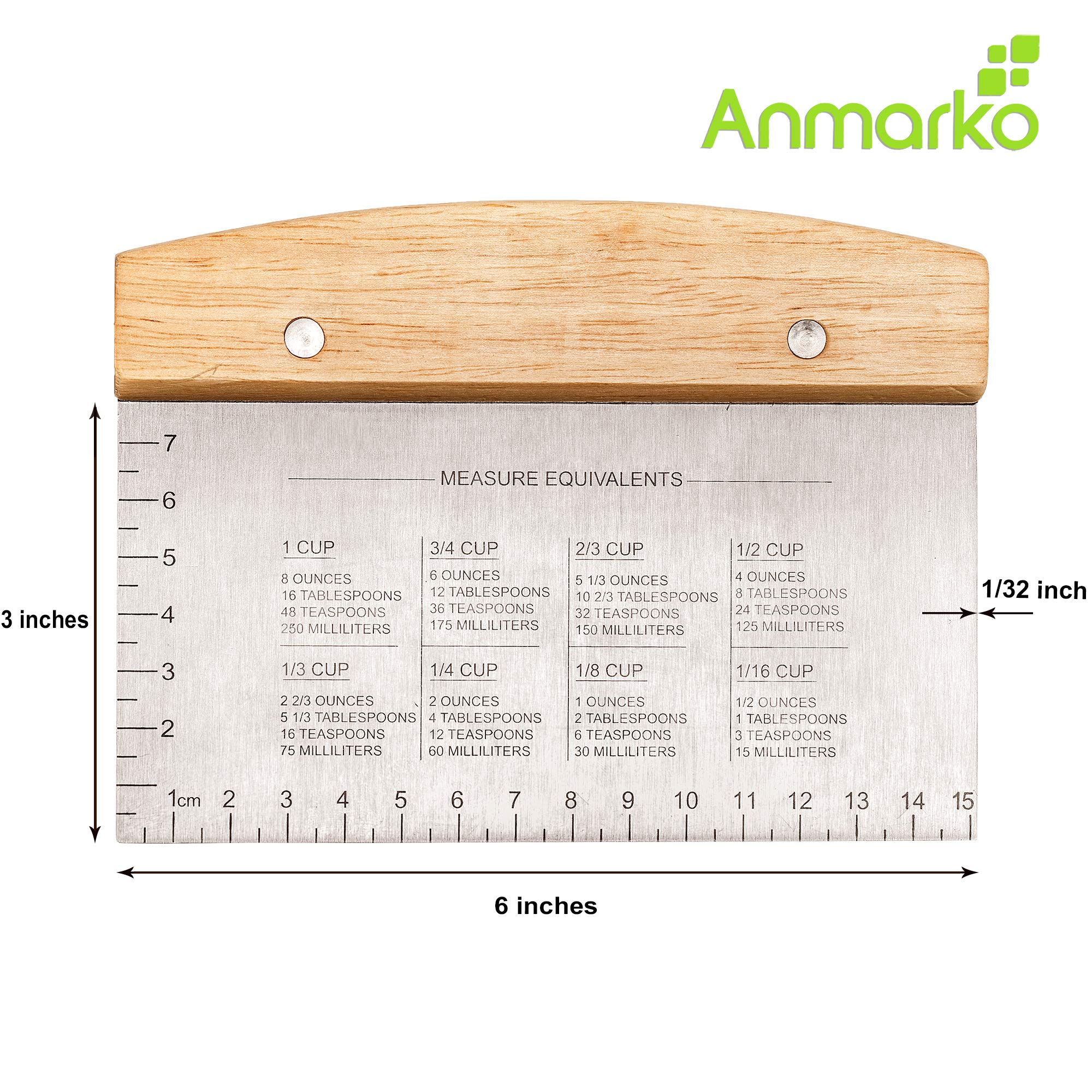 Anmarko spatula featuring ergonomic, comfortable handle design