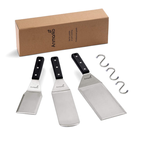 Anmarko commercial-grade set suits teppanyaki, hibachi, and outdoor BBQ.