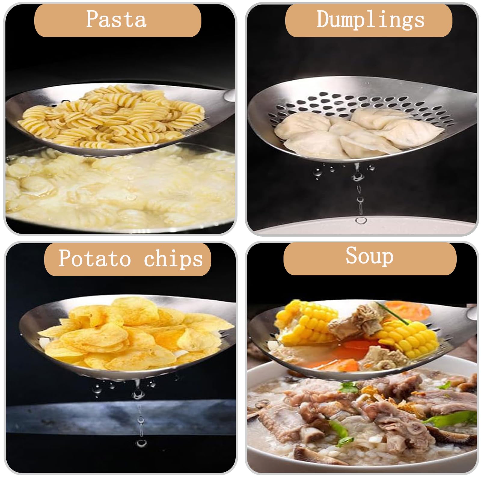 ANMIOU multi purpose strainer for oils and other tasks