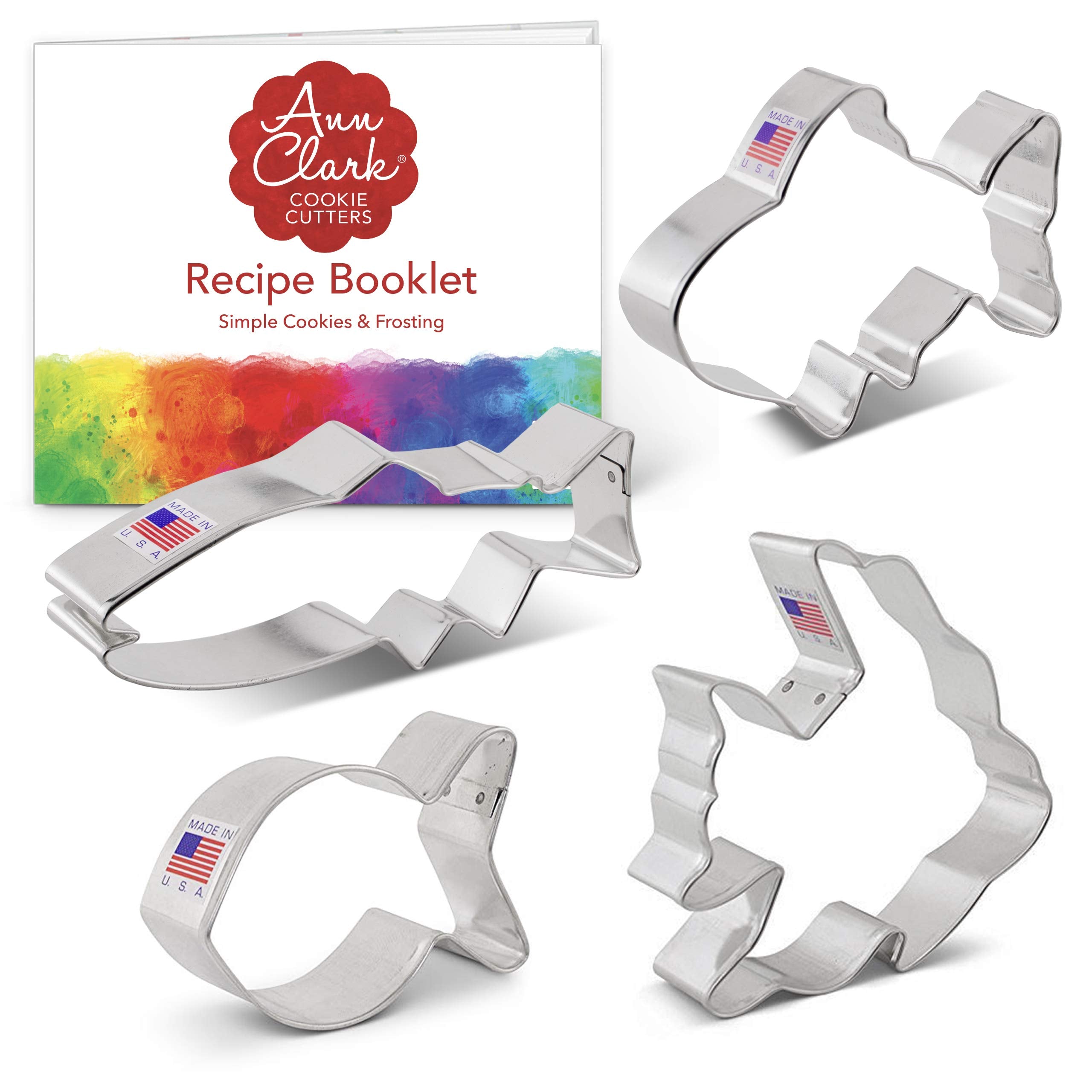 Ann Clark angel-fish-cutters for ocean-themed desserts and fondant.