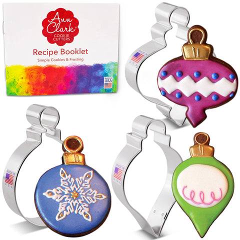 Ann Clark finial ornament cutter creates elegant cookie toppers