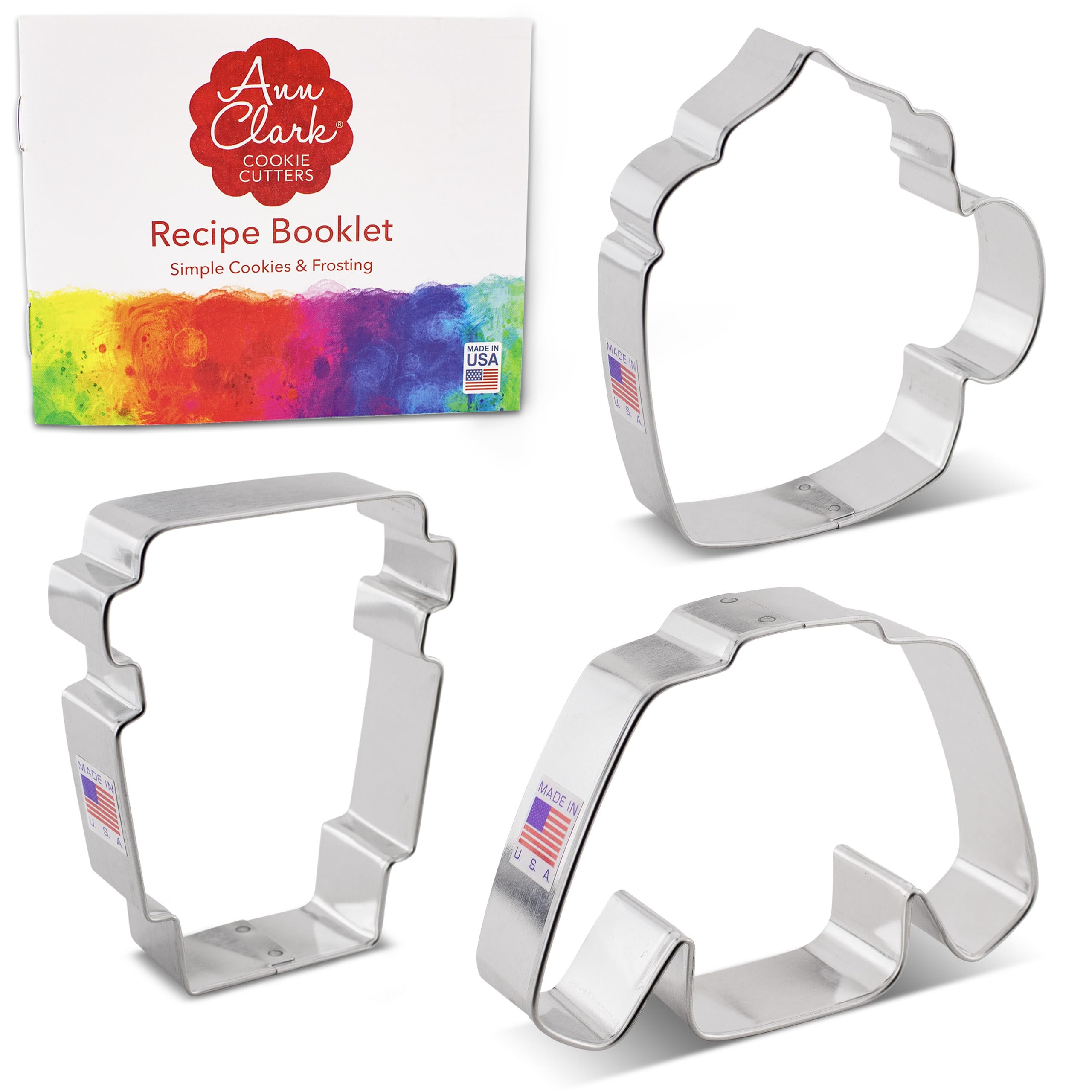 Ann Clark Latte Cup cutter creates cozy coffee-inspired cookies for gatherings.