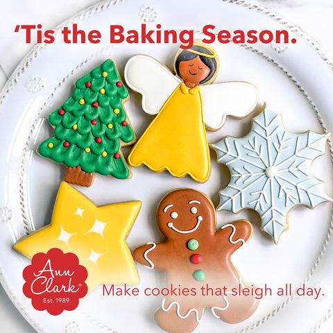Ann Clark Faces of Christmas set packaging shows USA-made craftsmanship.