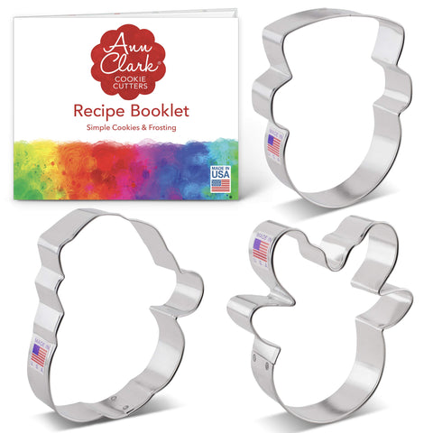 Ann Clark Faces of Christmas Snowman Face cutter for adorable winter cookies.