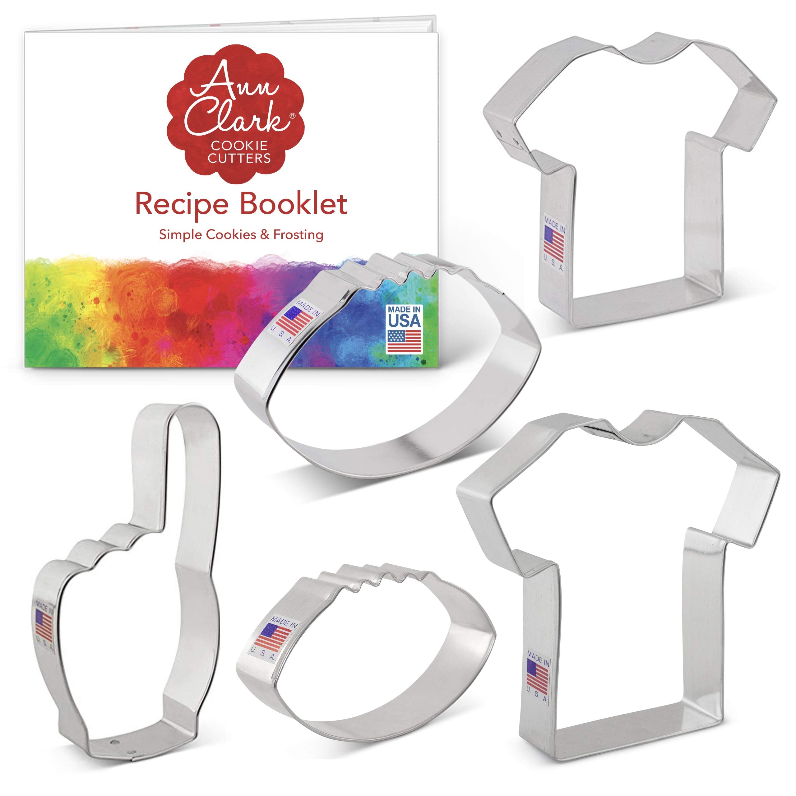 Ann Clark small football cutter for mini game-day treats.