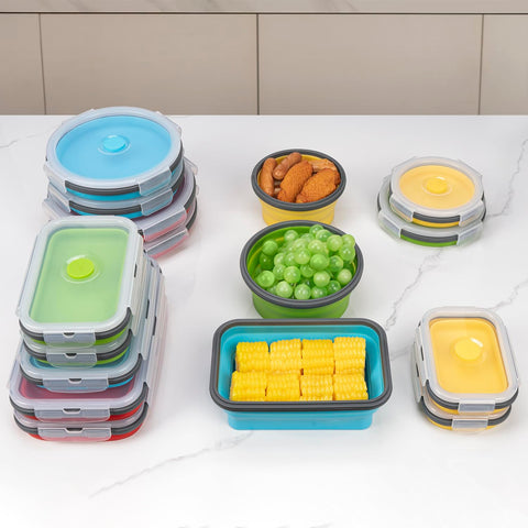 Annaklin space-saving kitchen storage solution for fridge and pantry.