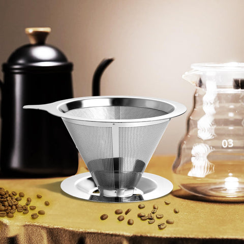 Eco-friendly coffee filter by ANNMEXX supports sustainable brewing.