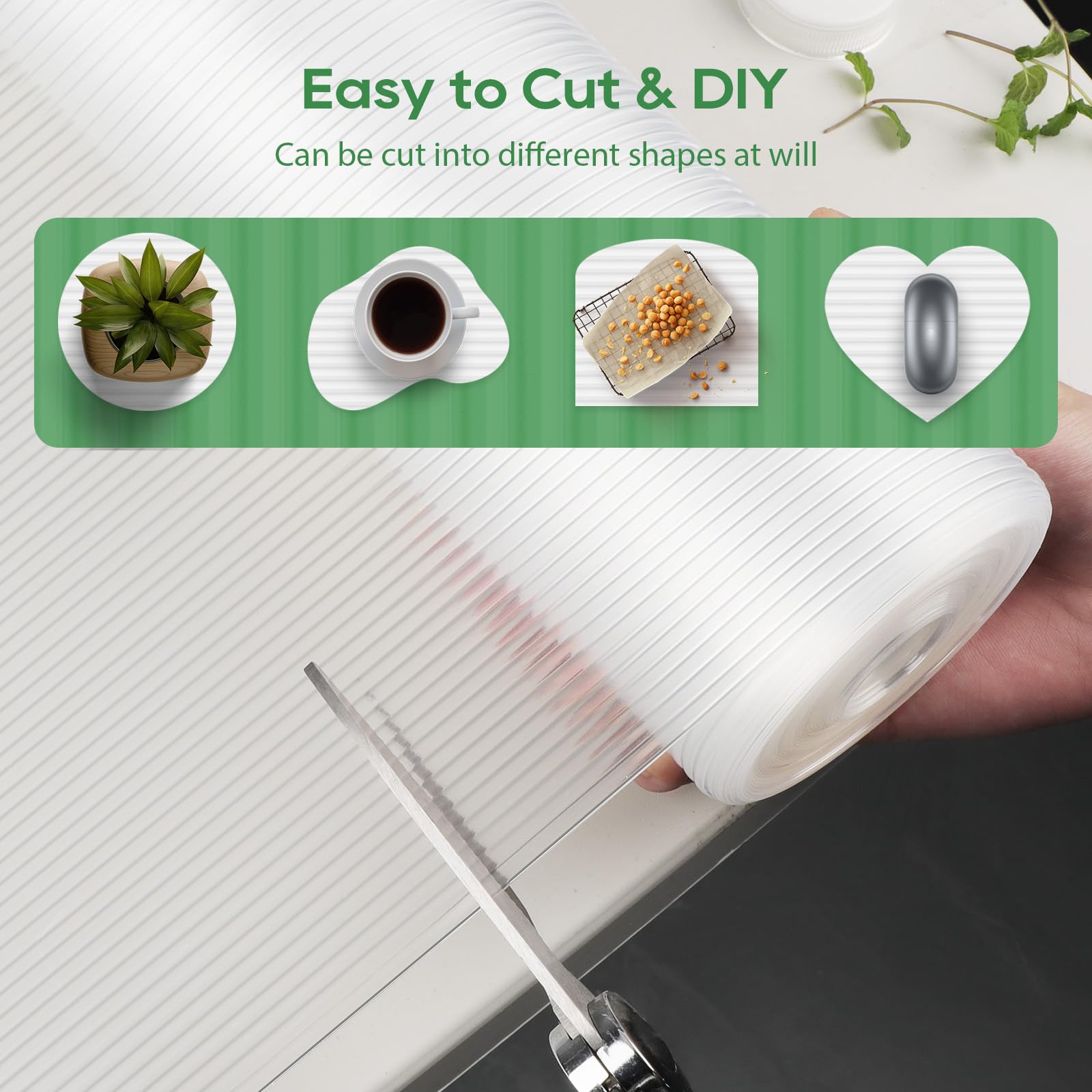 Anoak drawer liner is easy to clean and reusable