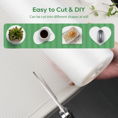 Anoak shelf liner multi-use helps protect drawers and shelves.