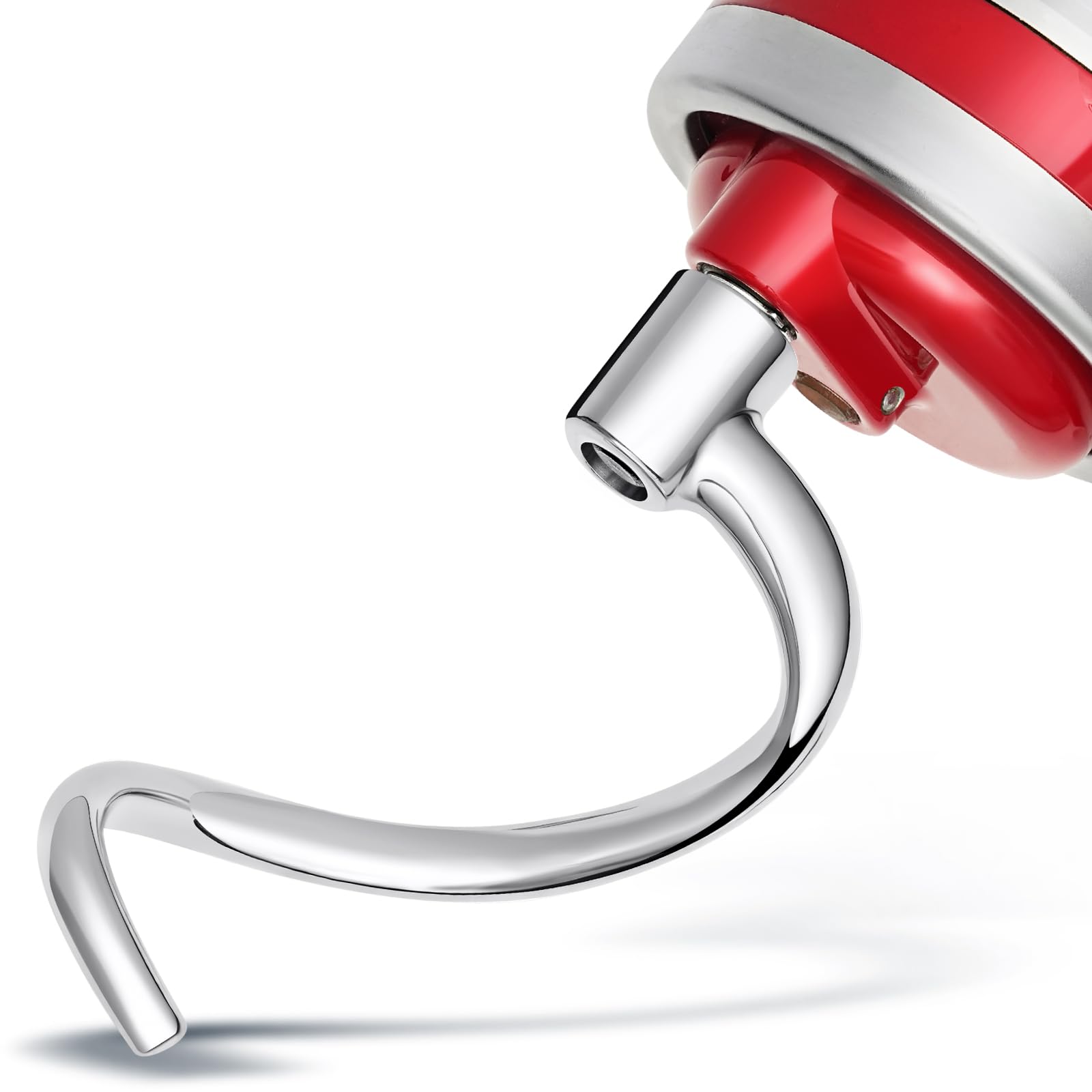 ANONEMOTO spiral dough hook for 4.5-5qt mixers with durable stainless steel.