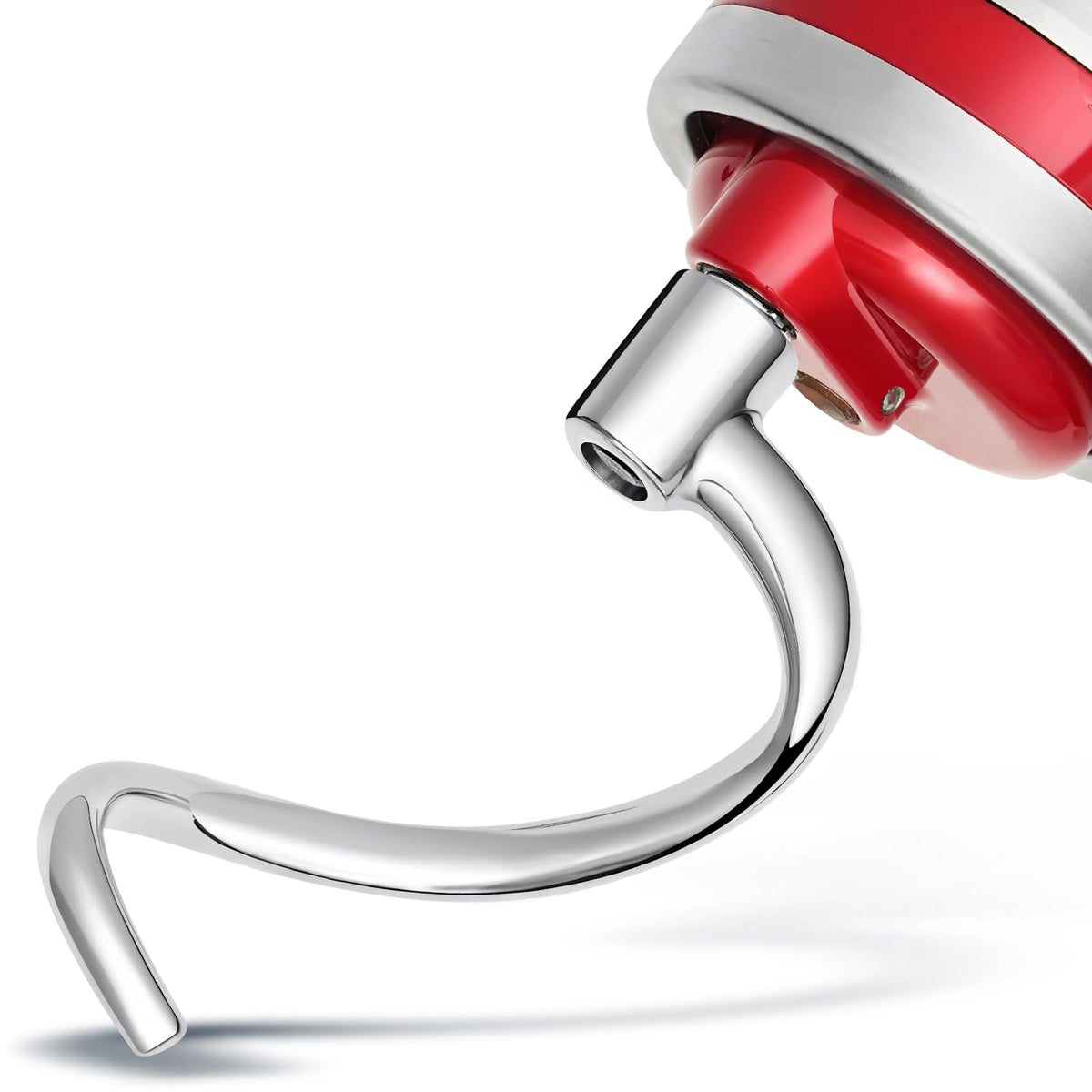 ANONEMOTO spiral dough hook for 4.5-5qt mixers with durable stainless steel.