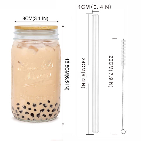 ANOTION bamboo lid with silicone sleeve enhances seal and durability for jars