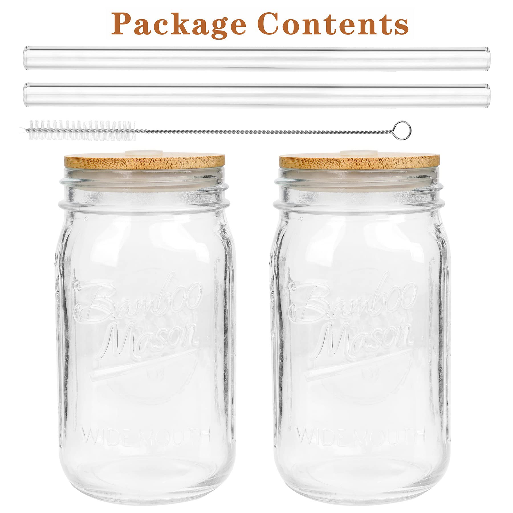 ANOTION gift-ready mason jar set for holidays and occasions