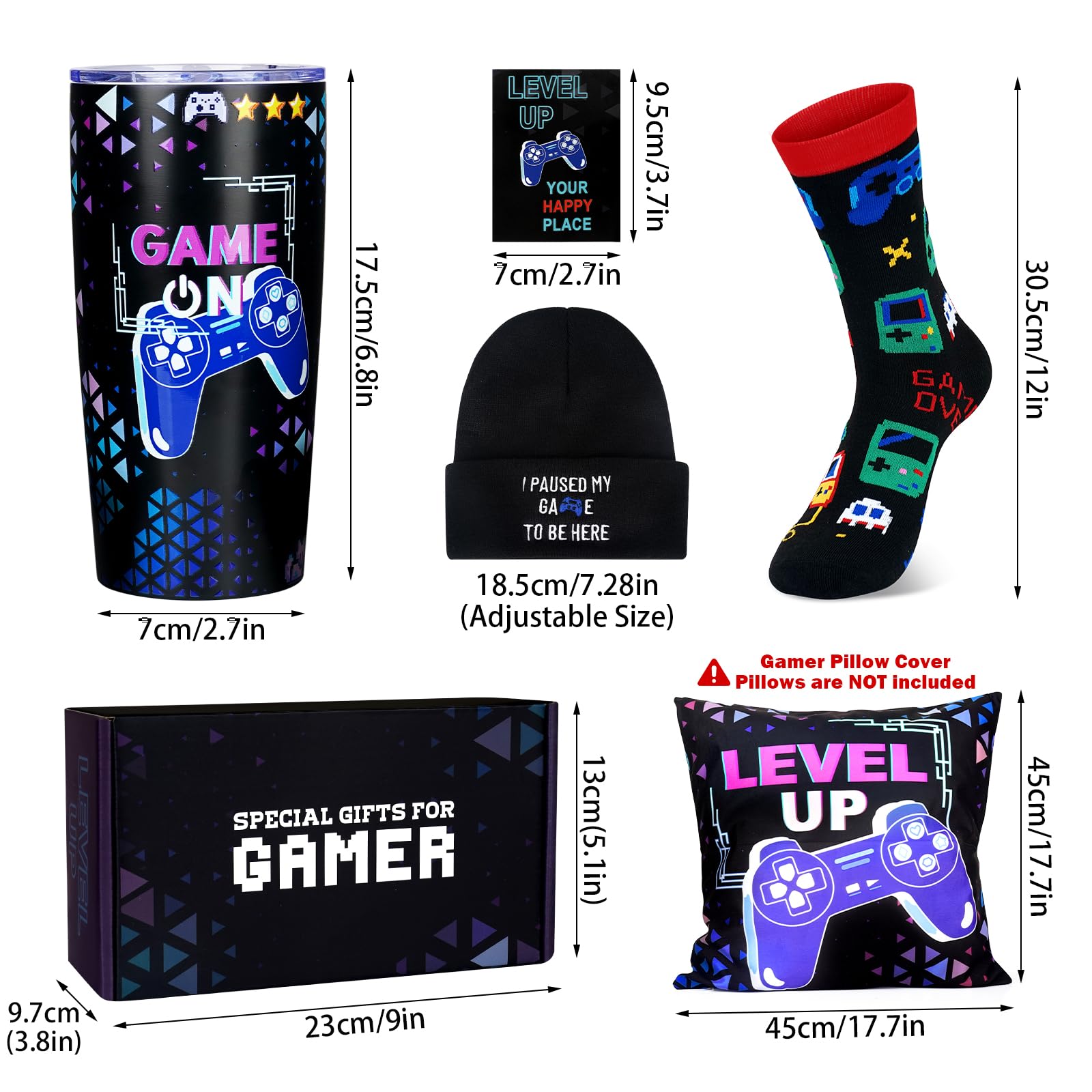 ANOTION greeting card for gamers adds a personal note to the gift.