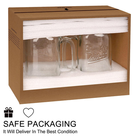 ANOTION multi-use mason jar for beverages and snacks anywhere.