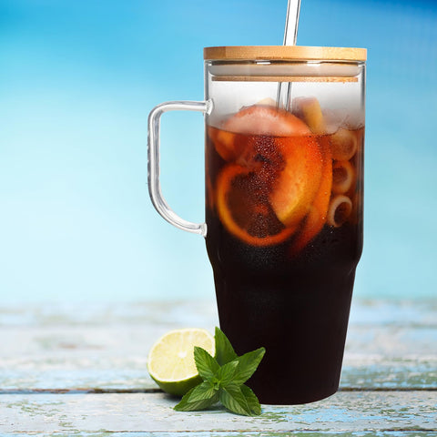 ANOTION sleek, transparent drinkware for modern style in any setting