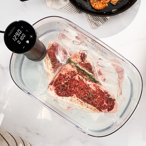 Anova Culinary Nano 3.0 850W heating power enables fast, accurate cooking.
