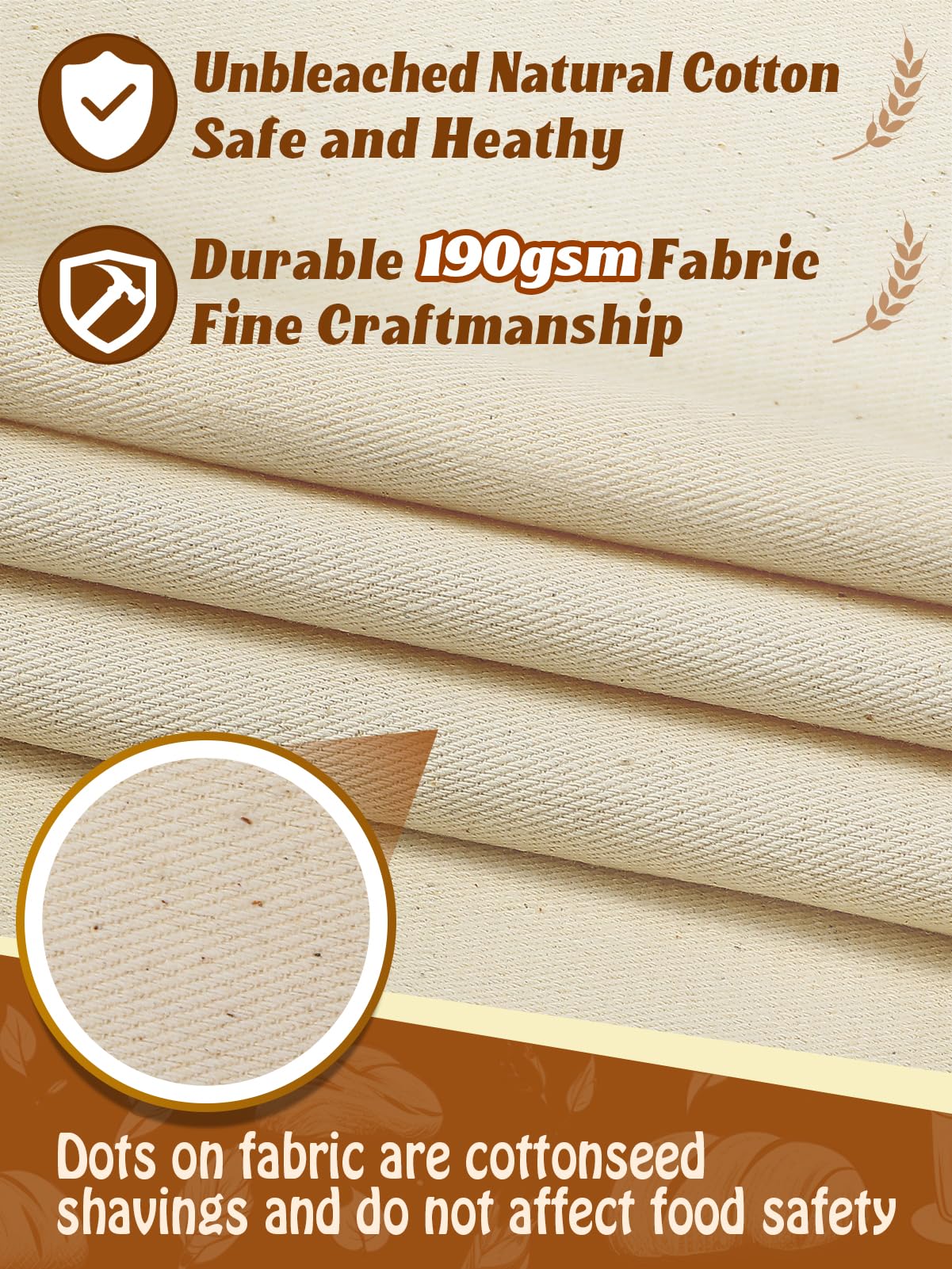 ANPHSIN breathable proofing cover keeps dough hydrated without drying out