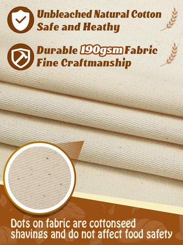 ANPHSIN breathable proofing cover keeps dough hydrated without drying out