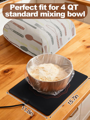 ANPHSIN overnight dough proofing in a cozy kitchen scene suggests reliable rise.