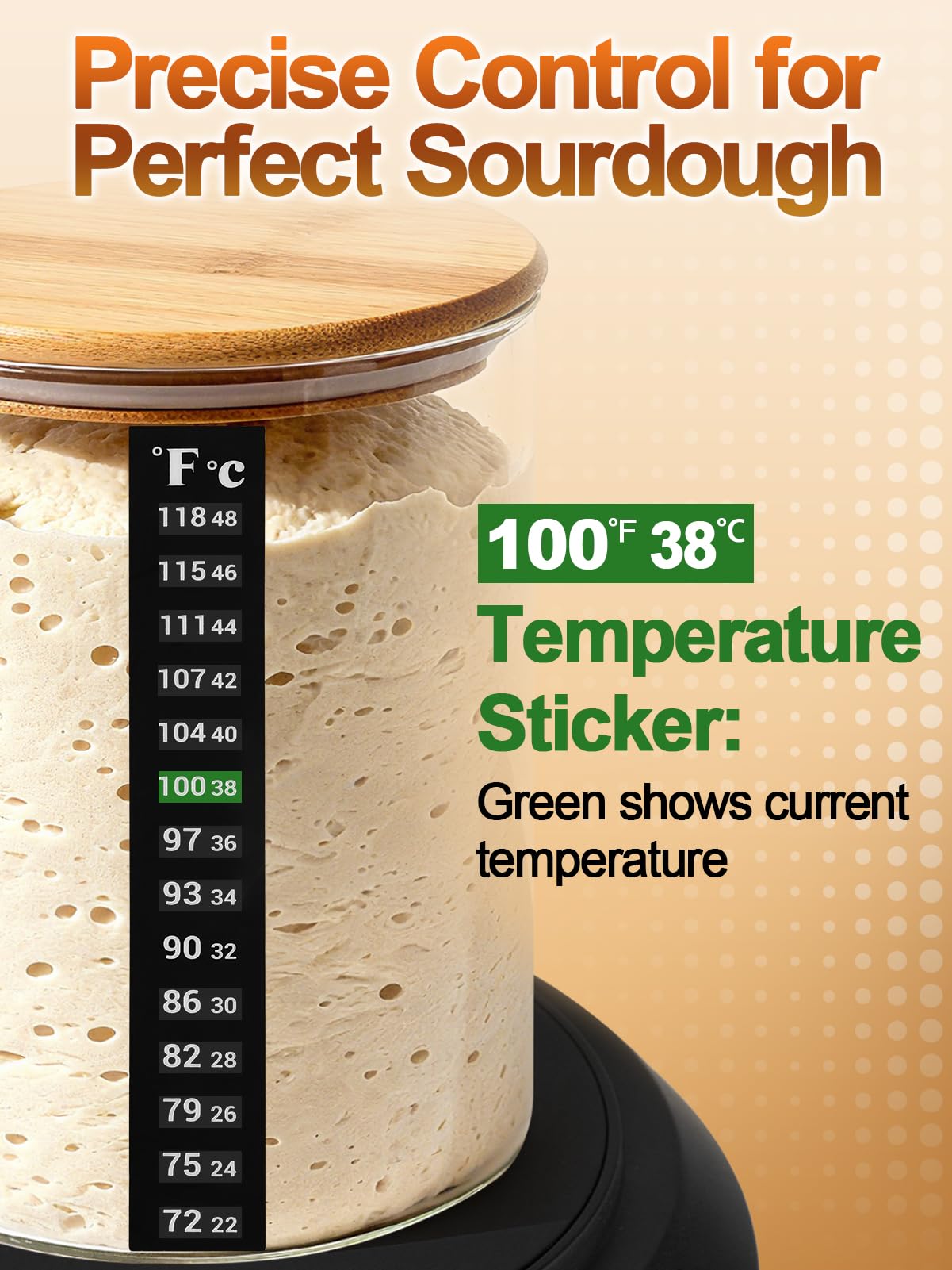 Compact ANPHSIN warmer fits neatly on the counter.