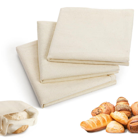 ANPHSIN thick tea towel and proofing cloth in 28x28 size for even moisture during sourdough proofing