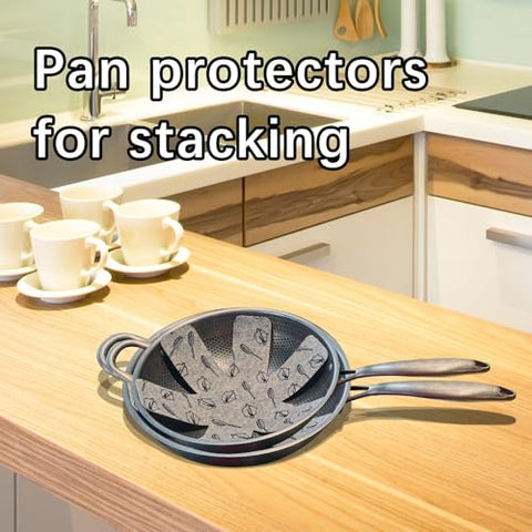Anpuimult medium 14x14 inch protector under cookware to reduce noise