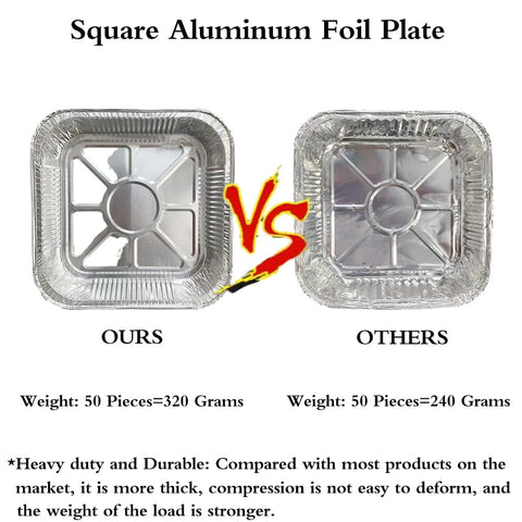 ANQIA heat-resistant foil liner close-up demonstrating high-temperature performance.