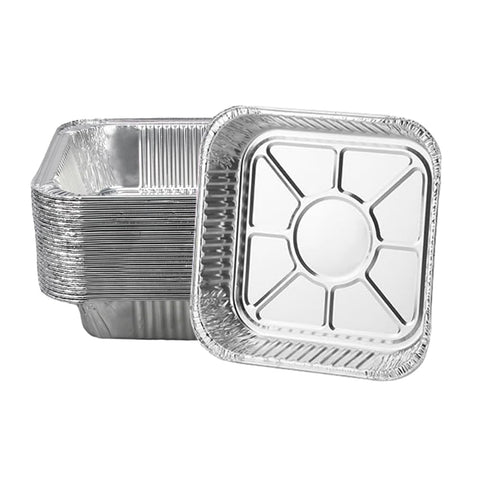 ANQIA non-stick liners packaging for 8x8 square trays, ready for mess-free cooking