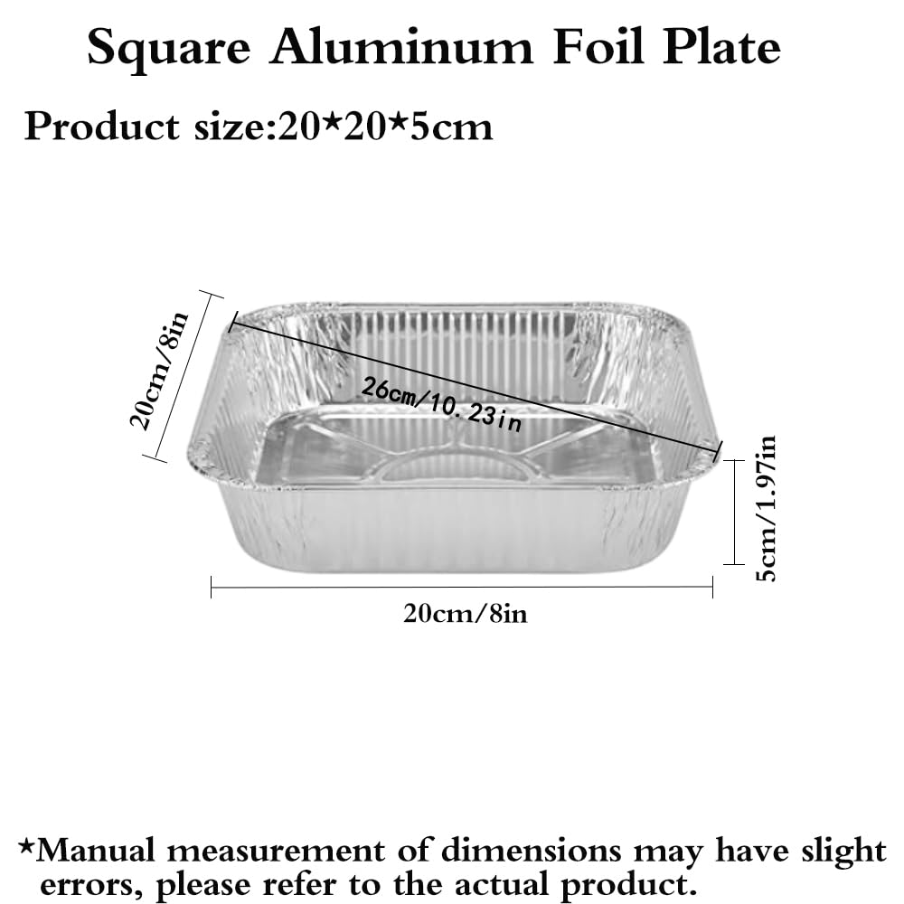 ANQIA non-stick liners 8x8 ready to use for easy food release