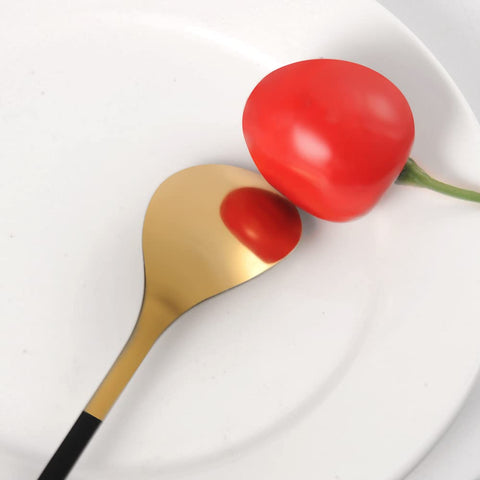 AnSaw mini dessert spoon highlights small servings with refined, contemporary elegance
