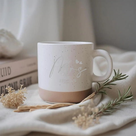 Anforsun bamboo coasters protect surfaces while matching the mug duo.