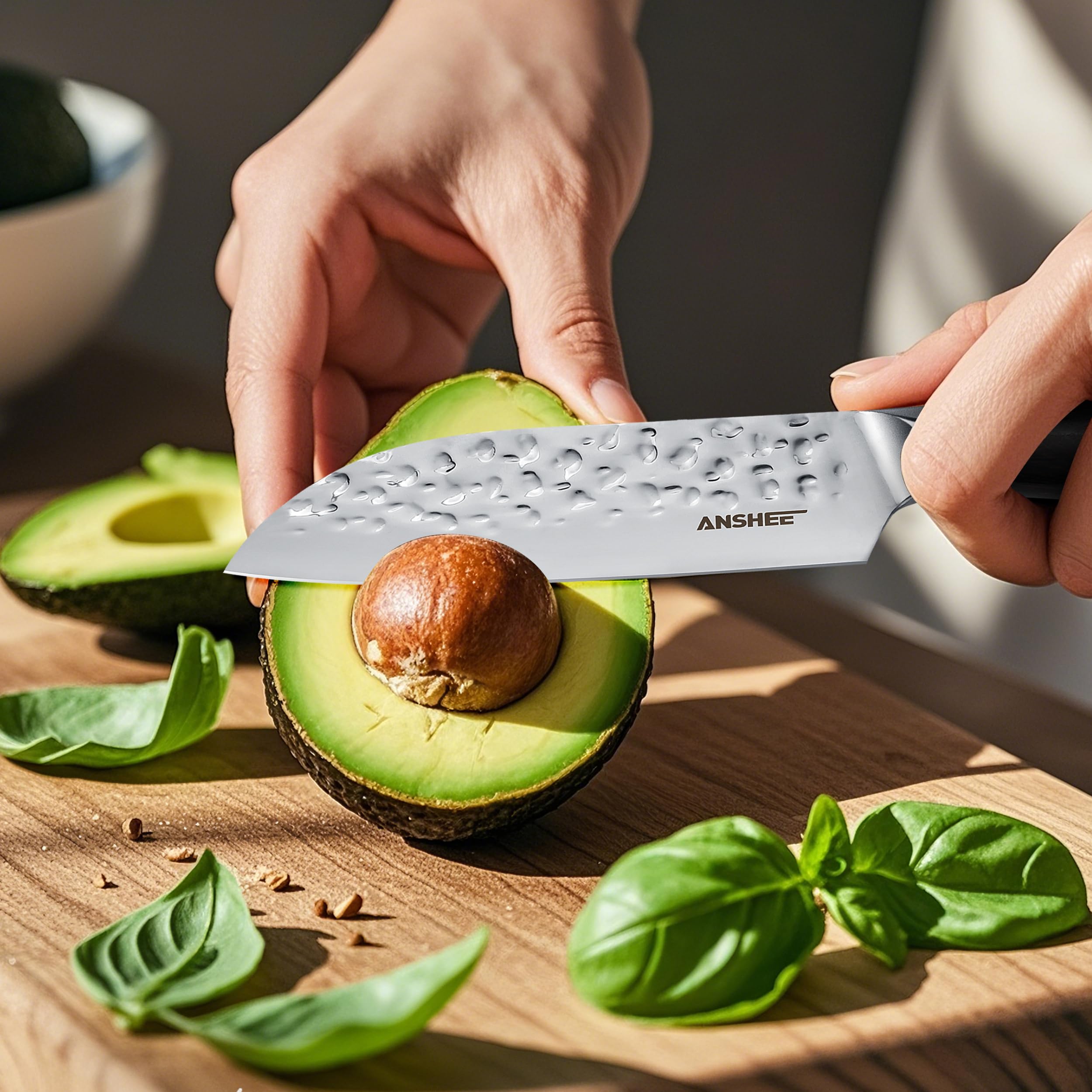 Anshee 5-inch knife ideal for precise fruit and vegetable prep