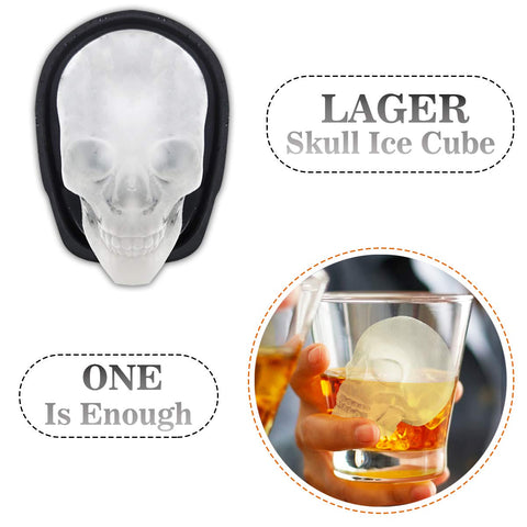 Antenda resin skull mold for DIY resin projects