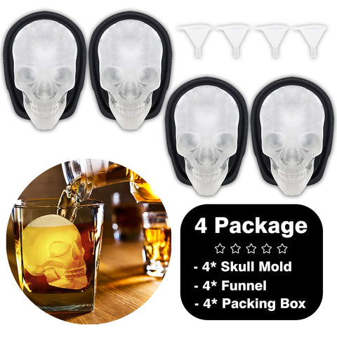 Antenda skull mold great for resin, chocolate or sugar crafts at parties
