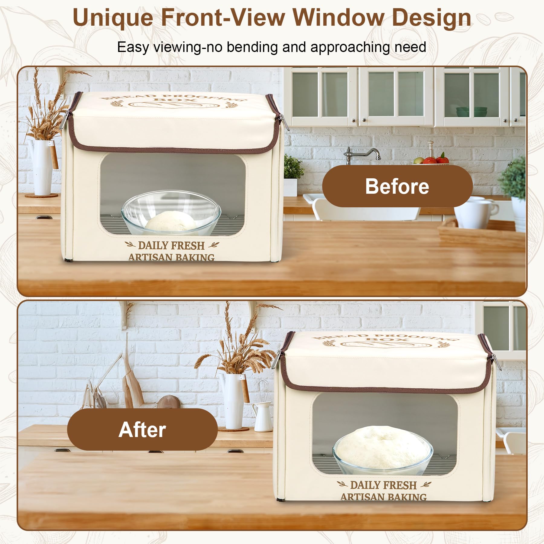 Antner bread proofer provides 3-zone heating to suit dough at 70–131°F.